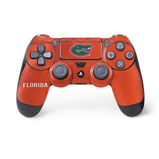 Skinit Decal Gaming Skin Compatible with PS4 Controller - Officially Licensed University of Florida Orange Jersey Design
