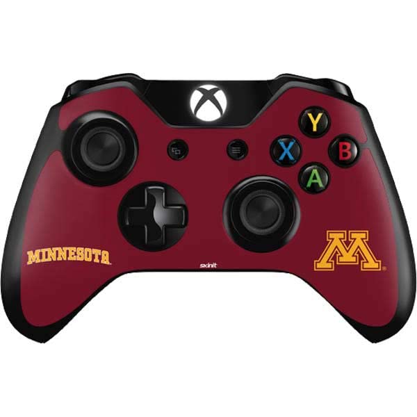 Skinit Decal Gaming Skin Compatible with Xbox One Controller - Officially Licensed College University of Minnesota Design