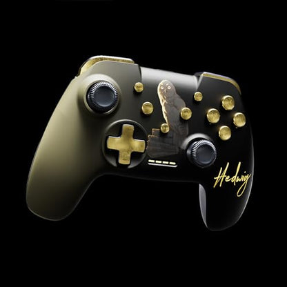Freaks And Geeks Wireless Controller for Nintendo Switch - Hedwig Model - Black - 1M Cable