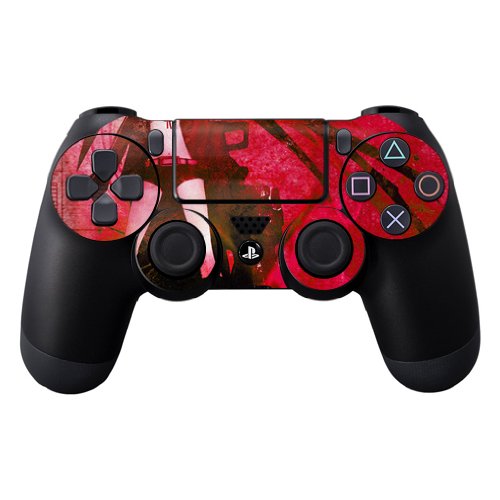 MightySkins Skin Compatible with Sony PS4 Controller - Anime | Protective, Durable, and Unique Vinyl Decal wrap Cover | Easy to 