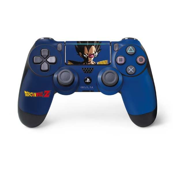 Skinit Decal Gaming Skin Compatible with PS4 Pro/Slim Controller - Officially Licensed Dragon Ball Z Vegeta Portrait Design