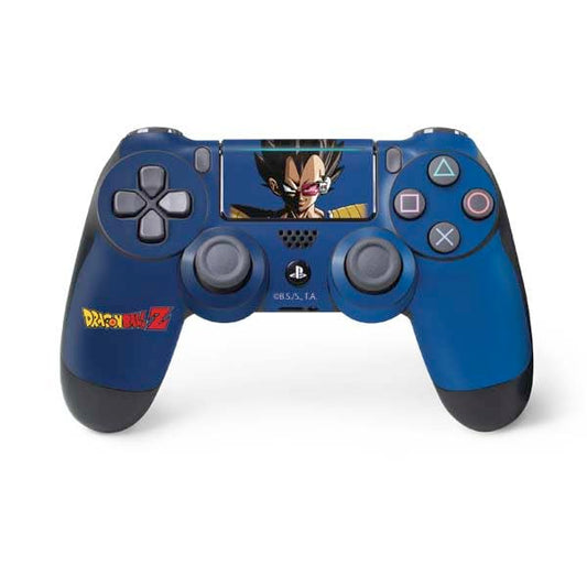 Skinit Decal Gaming Skin Compatible with PS4 Pro/Slim Controller - Officially Licensed Dragon Ball Z Vegeta Portrait Design