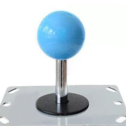 lasenersm Arcade Joystick - 35mm Round Balltop Handle, Blue & Red, Model lw1311lr