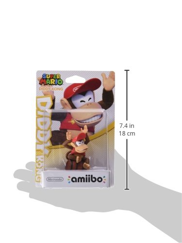 Nintendo Diddy Kong amiibo - Super Mario Collection Model 2003066 for Wii U/3DS