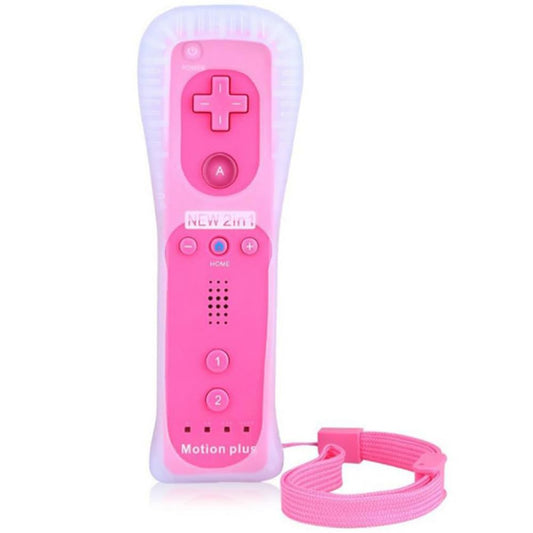 ChamZA Wireless Remote Controller Gamepad for Wii/Wii U - Motion Plus, Pink, Model KLH00159