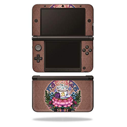 MightySkins Skin Compatible with Nintendo 3DS XL Original (2012-2014) - Namastea | Protective, Durable, and Unique Vinyl Decal w
