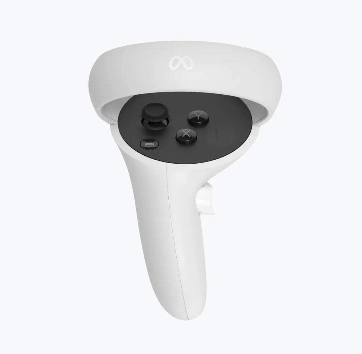 Left Hand Controller for Meta Quest 2 - White, Ergonomic Design for Enhanced Gameplay
