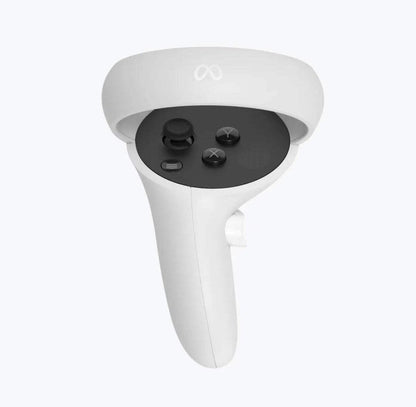 Left Hand Controller for Meta Quest 2 - White, Ergonomic Design for Enhanced Gameplay