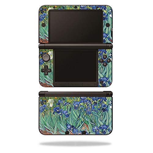 MIGHTY SKINS Nintendo 3DS XL Skin - Irises | Durable Vinyl Decal Wrap | Easy Apply & Remove | Model NI3DSXL-Irises