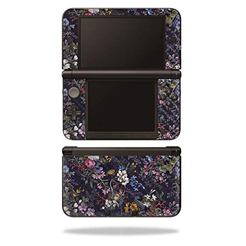 MightySkins Carbon Fiber Skin for Nintendo 3DS XL Original (2012-2014) - Midnight Blossom | Protective  Durable Textured Carbon Fiber Finish | Easy to Apply | Made in The USA