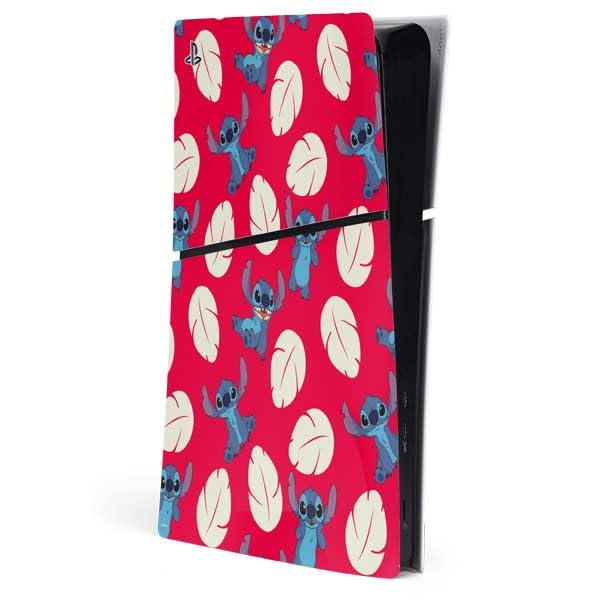Skinit Decal Gaming Skin Compatible with PS5 Slim Digital Edition Console - Officially Licensed Disney Lilo and Stitch Character Pattern Design