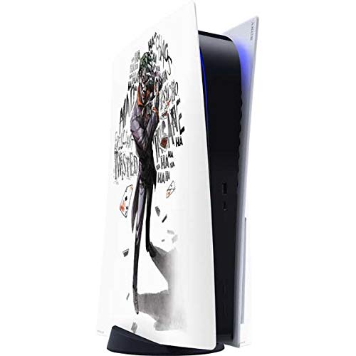Skinit Decal Gaming Skin Compatible with PS5 Console - Officially Licensed DC Comics The Joker Brilliantly Twisted Design