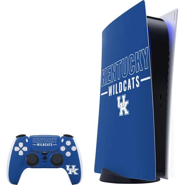 Skinit Decal Gaming Skin Compatible with PS5 Bundle - Officially Licensed University of Kentucky Wildcats Design