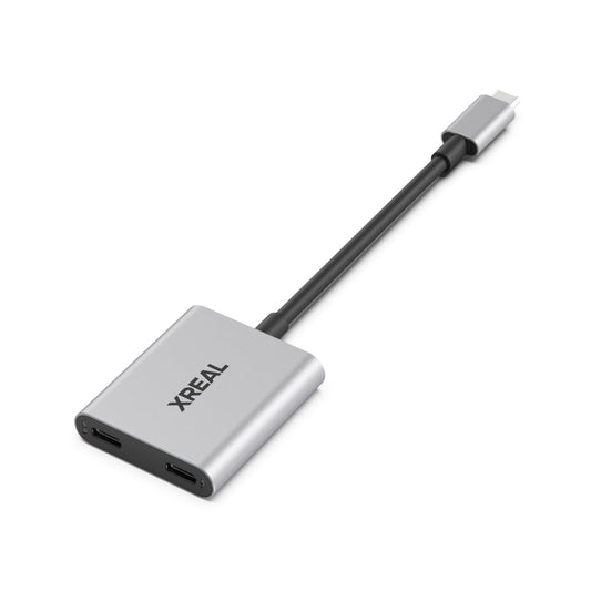 XREAL Hub  Power and Play Adapter  Power Your AR Glasses While Charging Your Source Device  Like Steam Deck  ROG Ally  Switch  iPhone 15 or Android Phone  Support 45W Fast Charging and 120Hz