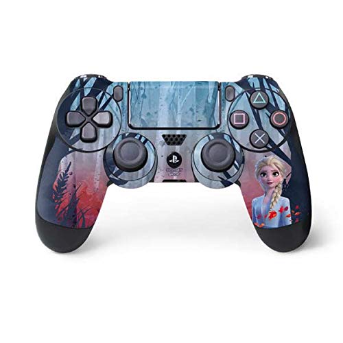 Skinit Decal Gaming Skin Compatible with PS4 Controller - Officially Licensed Disney Frozen II Elsa Design