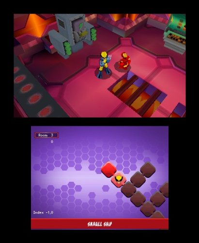 Nintendo Marvel Super Hero Squad 3D Game - Infinity Gauntlet - One Size - One Color - Model 33060