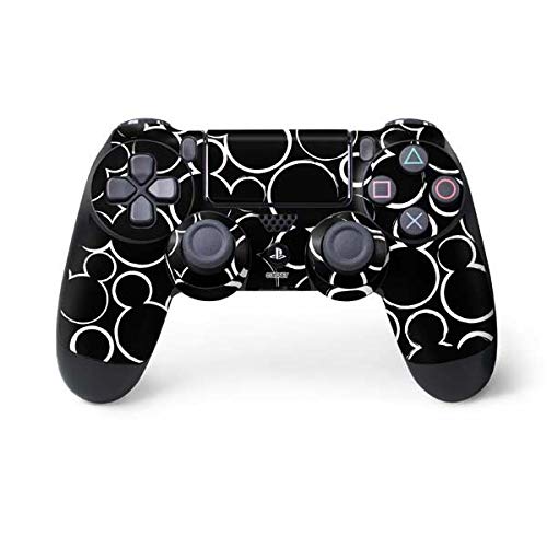 Skinit Decal Gaming Skin Compatible with PS4 Controller - Officially Licensed Disney Mickey Mouse Logo Pattern Design