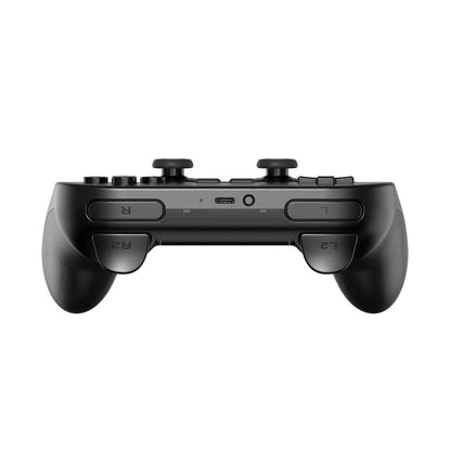 8BitDo Pro 2 Bluetooth Controller for Switch, PC, Android, Steam Deck - Black Edition, ALPS Joystick, Model: 6922621501701
