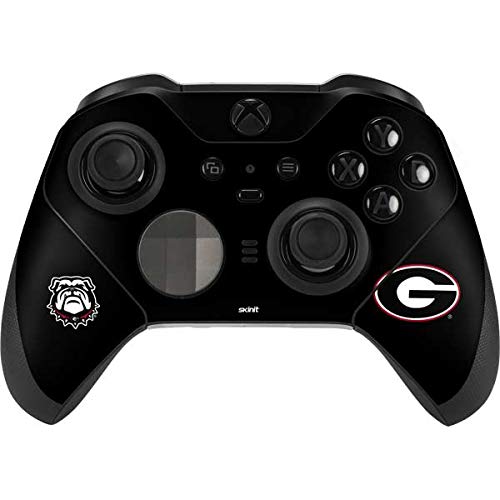 Skinit Decal Gaming Skin Compatible with Xbox Elite Wireless Controller Series 2 - Officially Licensed University of Georgia Logo Design