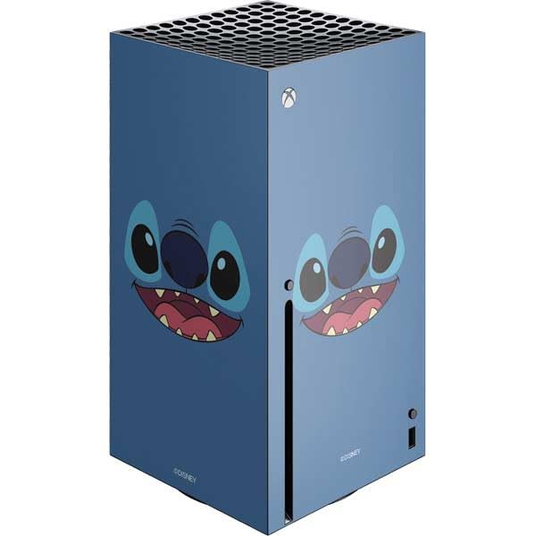 Skinit Decal Gaming Skin Compatible with Xbox Series X Console - Officially Licensed Disney Lilo and Stitch Close Design