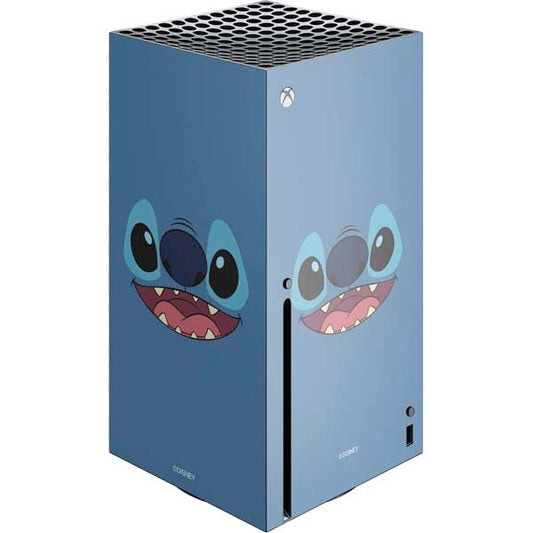 Skinit Decal Gaming Skin Compatible with Xbox Series X Console - Officially Licensed Disney Lilo and Stitch Close Design
