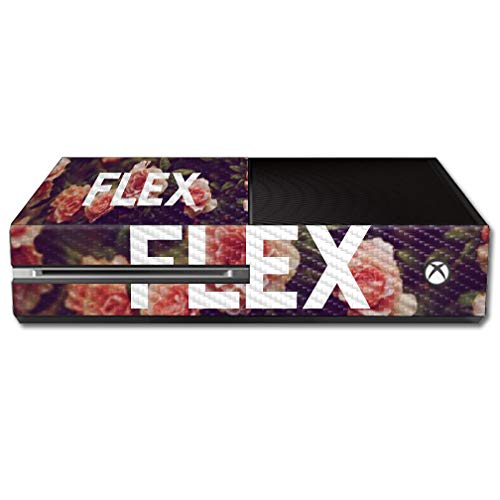 MightySkins Carbon Fiber Skin for Microsoft Xbox One - Flex | Protective  Durable Textured Carbon Fiber Finish | Easy to Apply  Remove  and Change Styles | Made in The USA