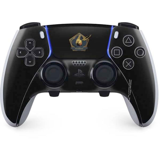 Skinit Decal Gaming Skin Compatible with PS5 DualSense Edge Pro Controller - Officially Licensed Wizarding World Hogwarts Legacy Golden Snitch Design