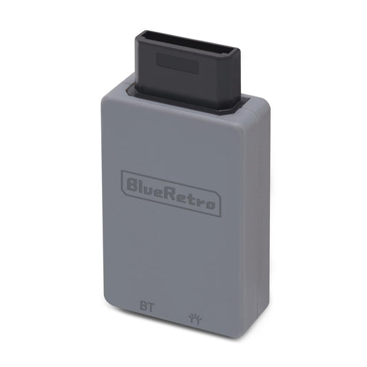 BITFUNX RetroScaler Wireless Controller Adapter for SEGA Saturn - Compatible with PS3/PS4/PS5, Xbox One S - Grey