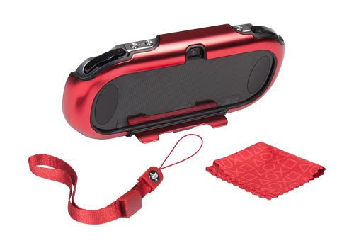 PowerA Media Stand Kit for PlayStation VITA - Model CPKA059084, Red
