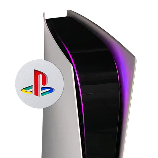Power Light Decal and Underlay Sticker Combo for PS5 Playstation 5 (Purple)