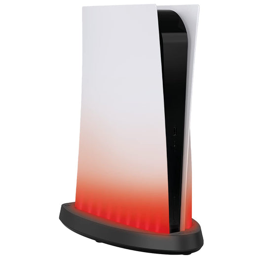 Venom PS5 Console Docking Station - RGB LED Light Vertical Holder Stand - Black, Model VS5005