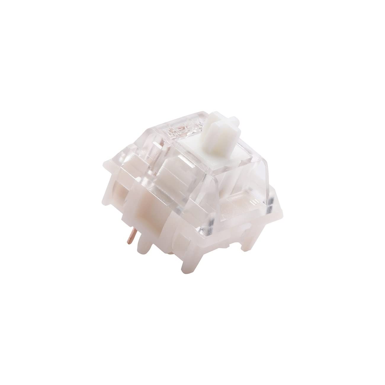 PAKJEL GAZZEW U4 RGB Switch - 5Pin Silent Tactile 65g for Mechanical Keyboards (70PCS, White)