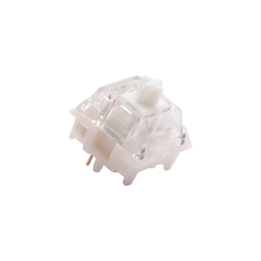 PAKJEL GAZZEW U4 RGB Switch - 5Pin Silent Tactile 65g for Mechanical Keyboards (70PCS, White)