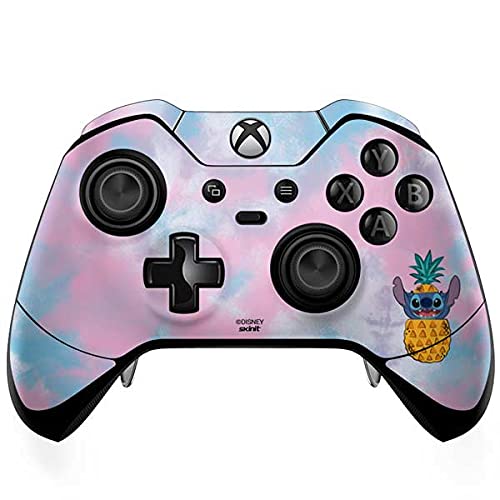 Skinit Decal Gaming Skin Compatible with Xbox One Elite Controller - Officially Licensed Disney Lilo and Stitch Pineapple Stitch Design