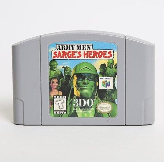 Nintendo Army Men Sarges Heroes (Renewed) - Classic Action Game for All Ages