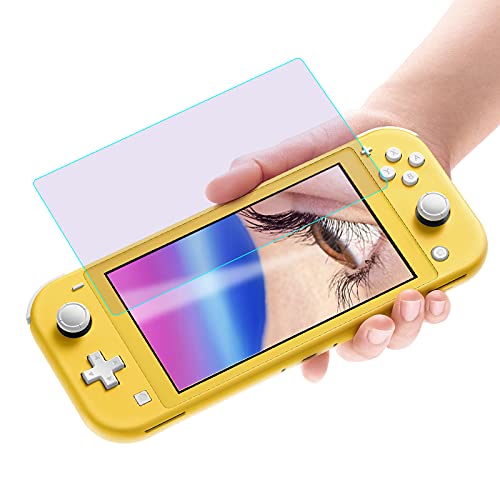 PERFECTSIGHT Anti Blue Light Anti Glare Tempered Glass Screen Protector Compatible with Nintendo Switch Lite 5.5 inch  [Eye Protection] [Great Gaming Experience] - Matte Clear Anti Fingerprint 1 Pack