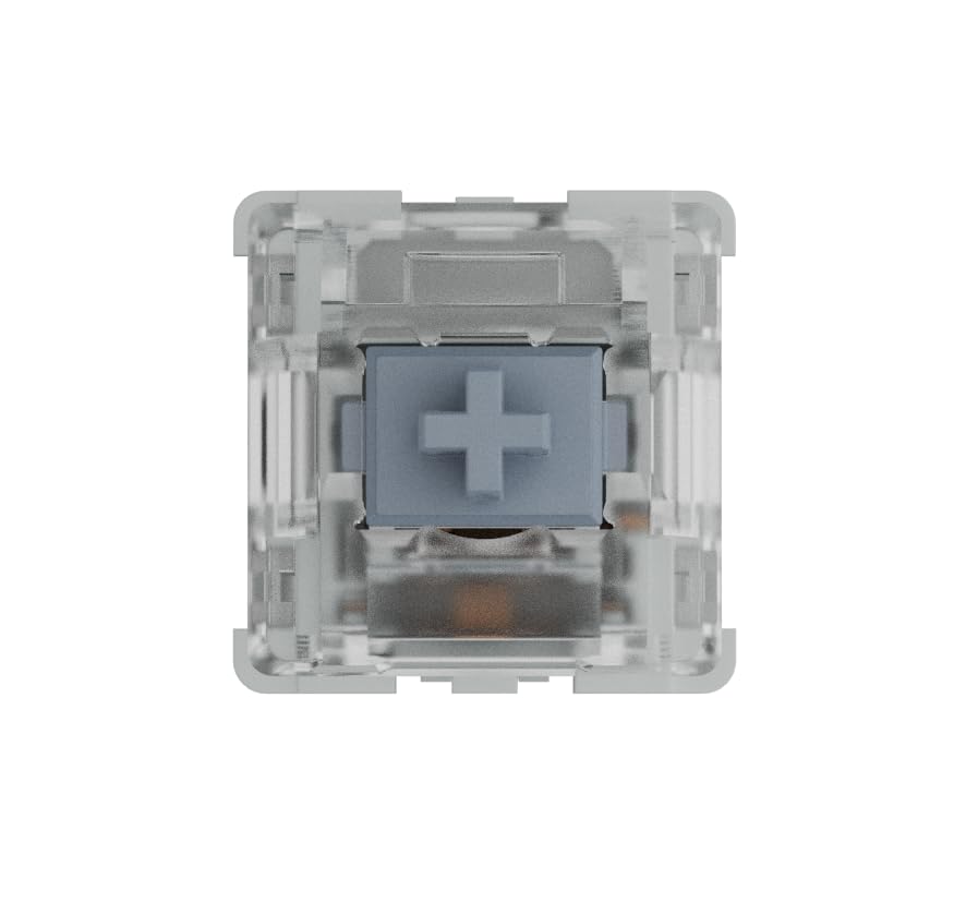 Glorious Kailh Speed Silver Mechanical Keyboard Switches - Ultra-Fast Linear 120-Pack for Competitive Gaming