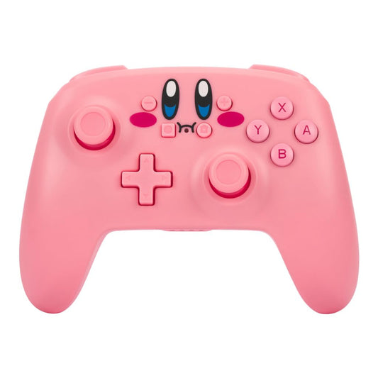 PowerA Wireless Nintendo Switch Controller - Kirby, Battery Powered, Mappable Buttons, Officially Licensed