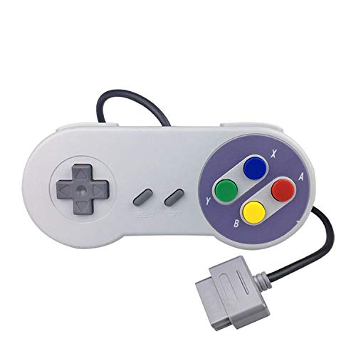 Kinyanco SNES Controller 2-Pack - Gamepad for Original Super Nintendo System