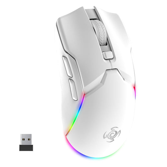LORERAN Gaming Mouse Wireless, Optical 10K DPI Sensor, Tri-Mode Bluetooth Mouse Gaming with USB Receiver, RGB LED Backlit, 6 Mac
