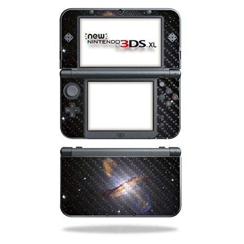 MightySkins Carbon Fiber Skin for Nintendo New 3DS XL (2015) - Centaurus | Protective  Durable Textured Carbon Fiber Finish | Easy to Apply  Remove  and Change Styles | Made in The USA