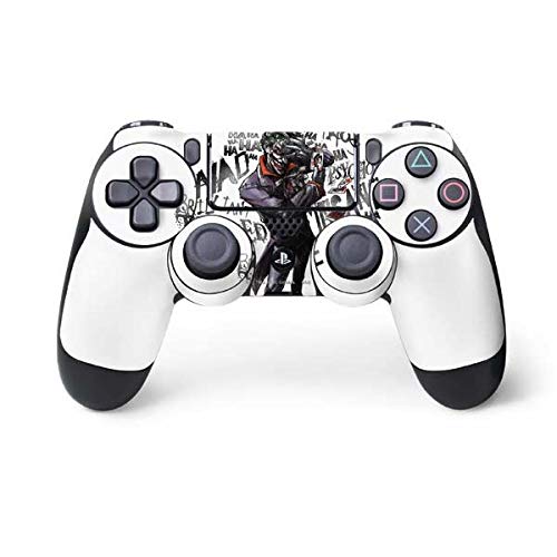 Skinit Decal Gaming Skin Compatible with PS4 Controller - Officially Licensed DC Comics The Joker Brilliantly Twisted Design