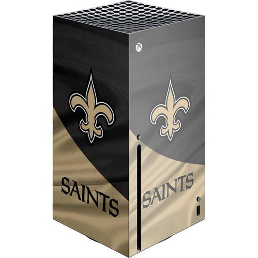 Skinit Decal Gaming Skin Compatible with Xbox Series X Console - Officially Licensed NFL New Orleans Saints Design