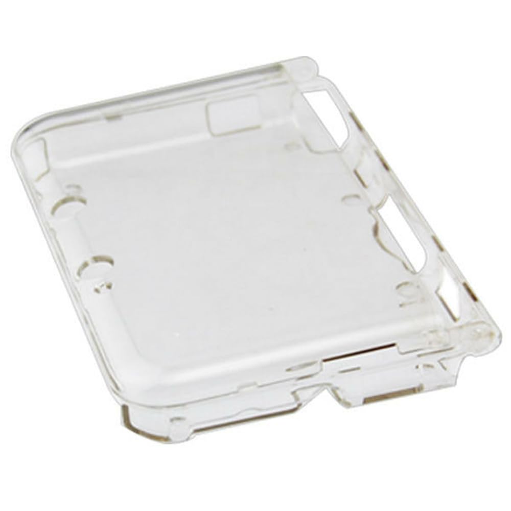 Kailisen Transparent Hard Shell Case for Nintendo 3DS XL - Clear Plastic Protective Cover