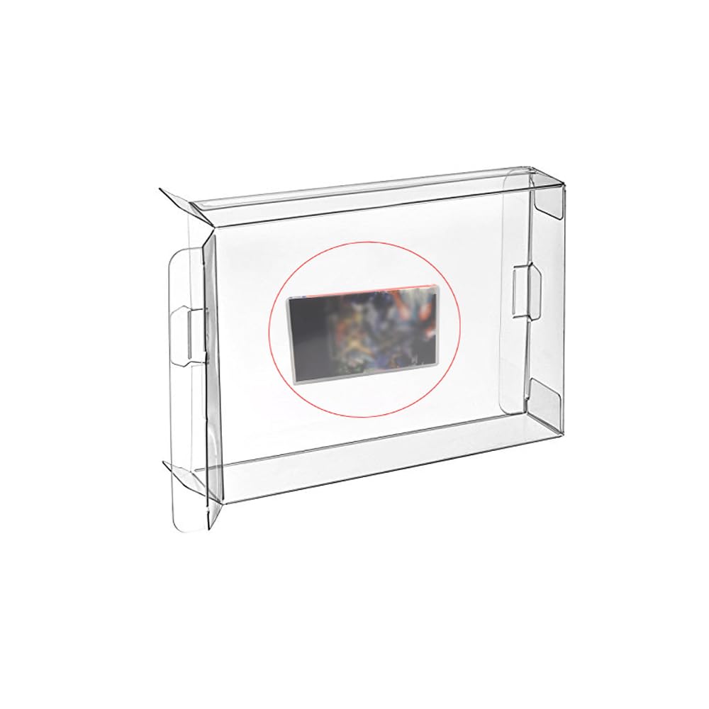 CHILDMORY10Pcs Clear Protective Box Case Display Sleeve Protector for Switch Games refill unit Box