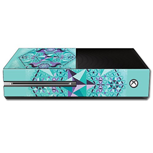 MightySkins Skin Compatible with Microsoft Xbox One - Pastel Hexagon | Protective, Durable, and Unique Vinyl Decal wrap Cover | 