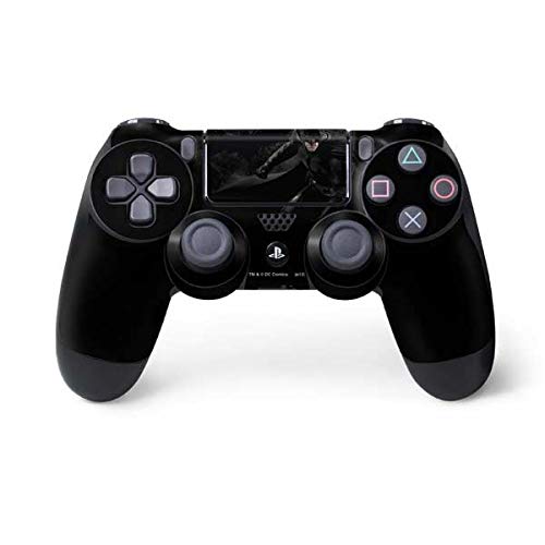 Skinit Decal Gaming Skin Compatible with PS4 Controller - Officially Licensed DC Comics Batman in Black Design