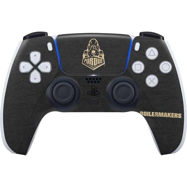 Skinit Decal Gaming Skin Compatible with PS5 Controller - Officially Licensed Purdue University Signature Logo Design