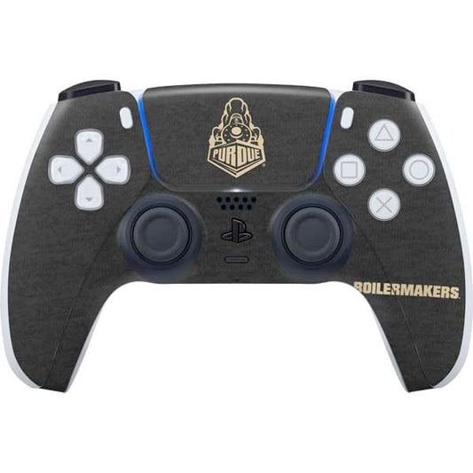 Skinit Decal Gaming Skin Compatible with PS5 Controller - Officially Licensed Purdue University Signature Logo Design