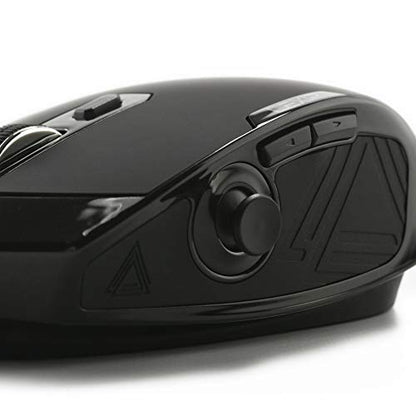 Lexip Pu94 RGB Wired Gaming Mouse - 3D Design Software, 6 Buttons, 2 Joysticks, Black